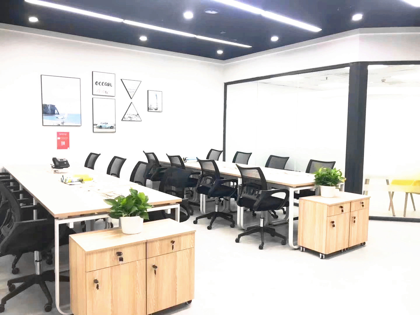 朝阳7号线百子湾10人办公室出租 精装修一般纳税人 解异常