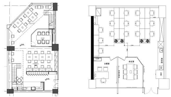 华声大厦联合办公户型图